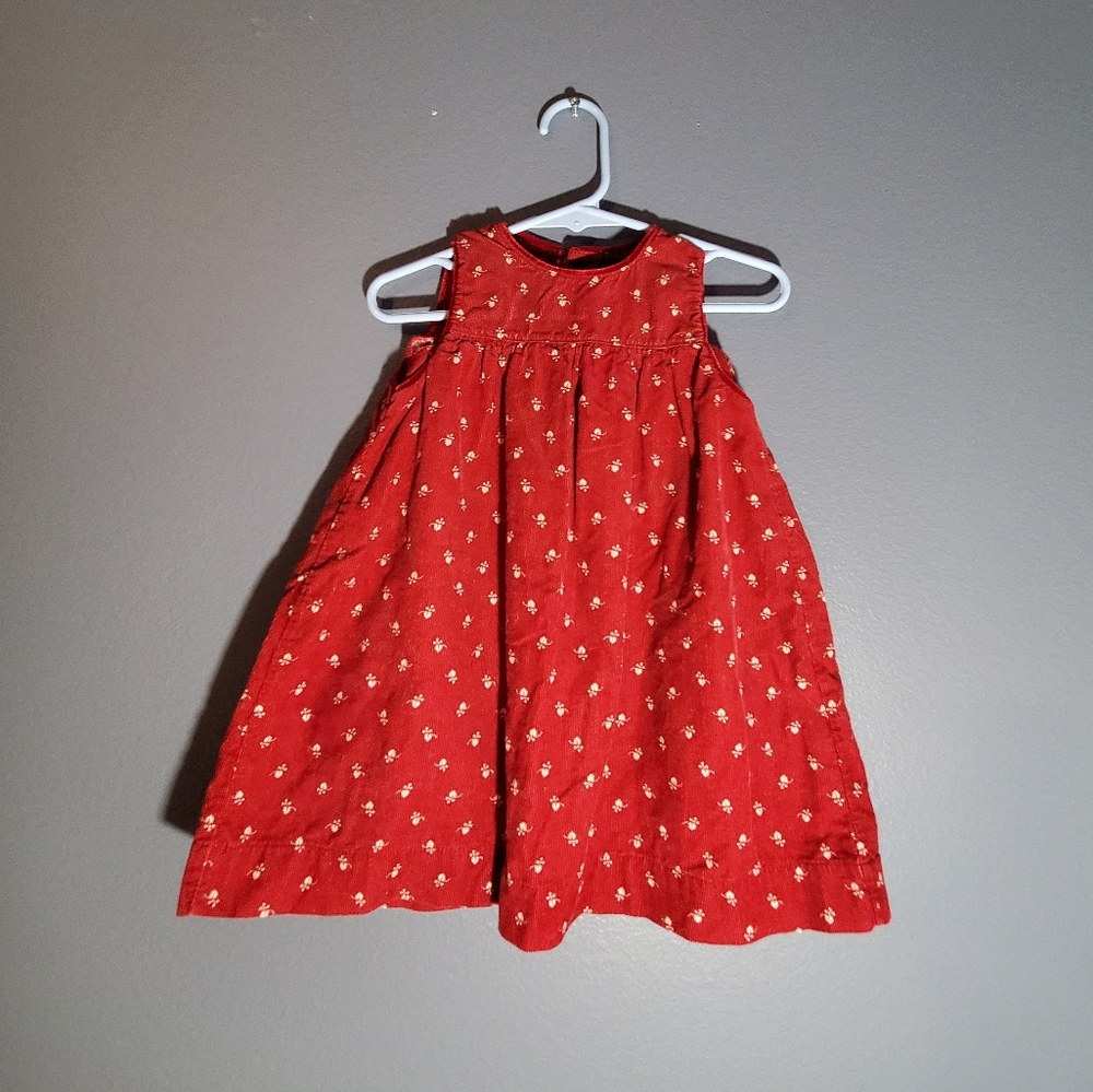 Ralph Lauren Christmas red codrewy dress